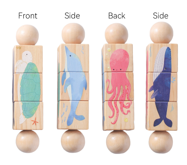 Houten Dierenpuzzel voor Kinderen
